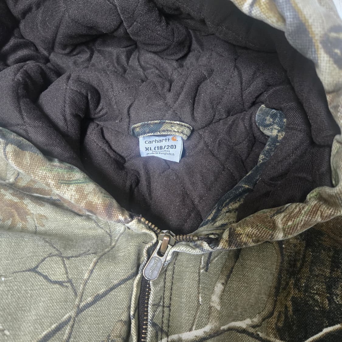 Carhartt Real Tree Hoodie Jacket 상품이미지2