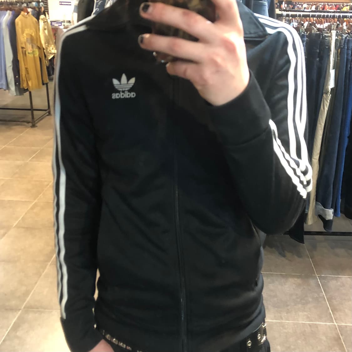 [NO.9] y2k 아디다스 져지 슬림핏 블랙 상품이미지1