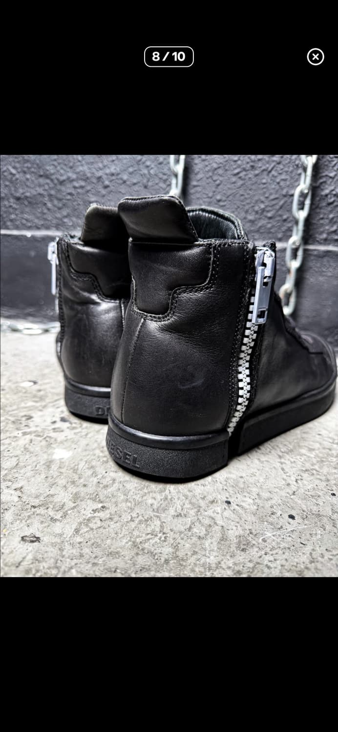 디젤 레더 하이탑 상품이미지5