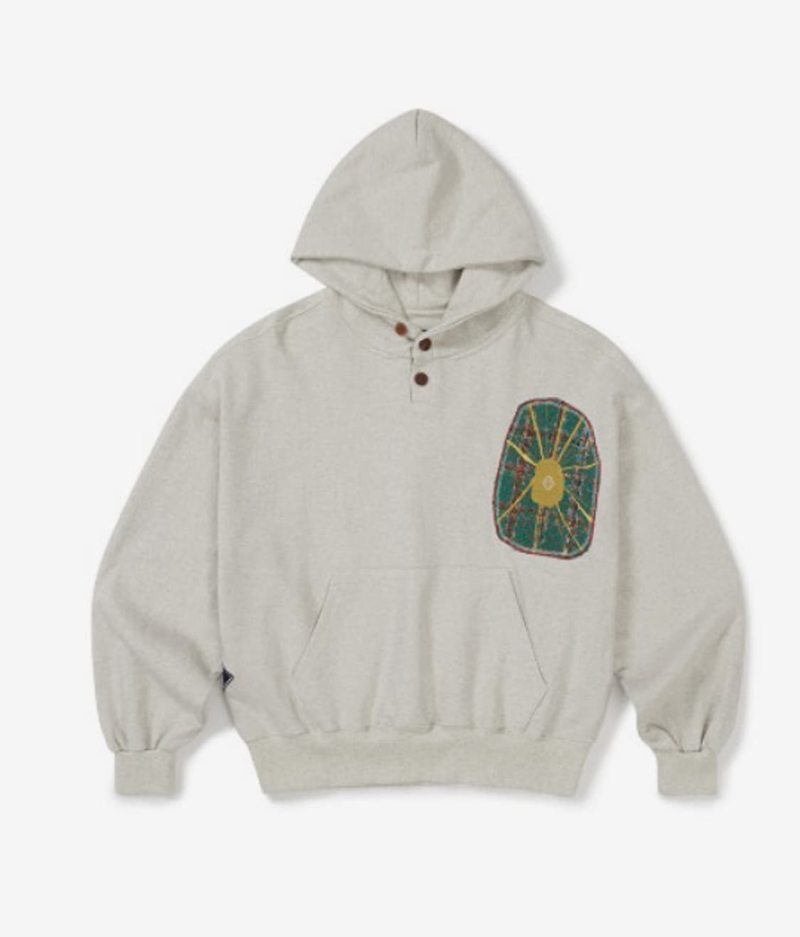 카락터 후드티 카락터 Boiling patched hoodie  상품이미지1
