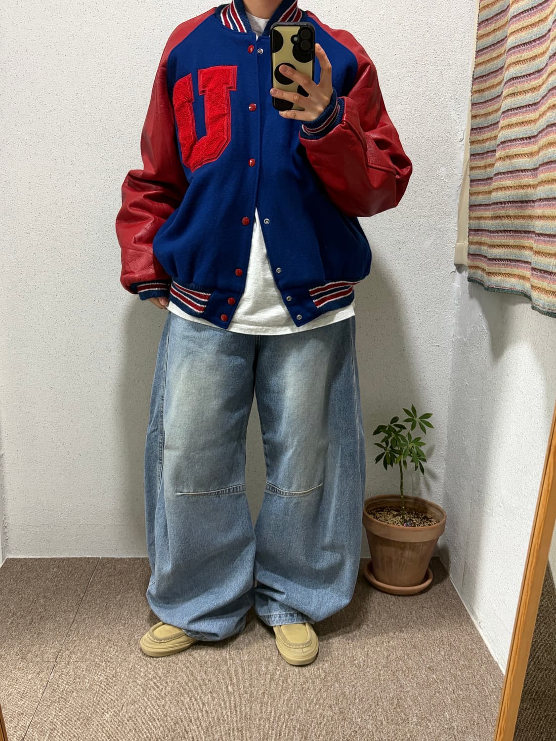 90‘s NEFF 바시티자켓 상품이미지1