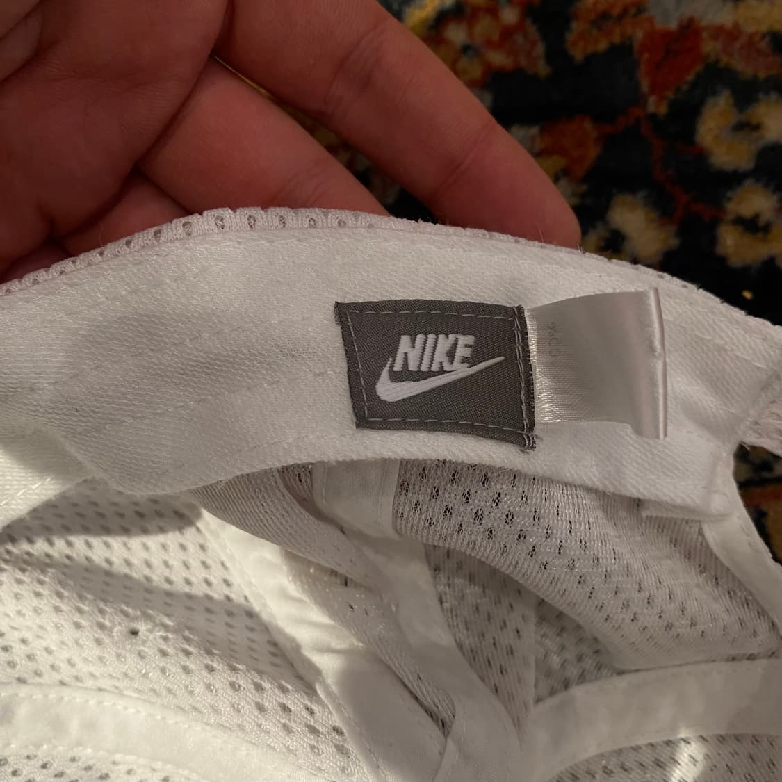 🌊00s Nike swoosh white mesh cap 상품이미지4