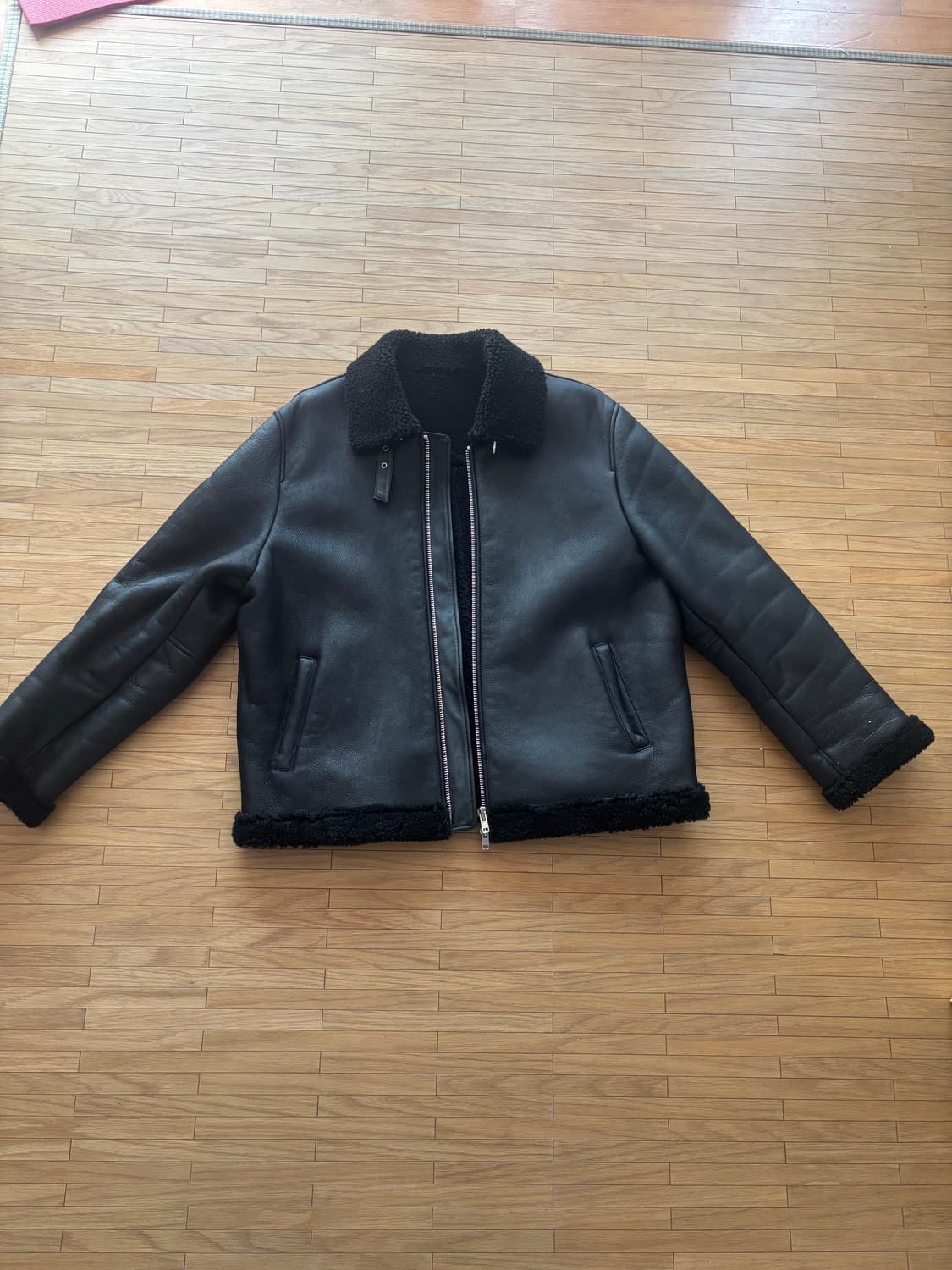 [XXL] 스페로네 리얼 b-3 무스탕 자켓 상품이미지1