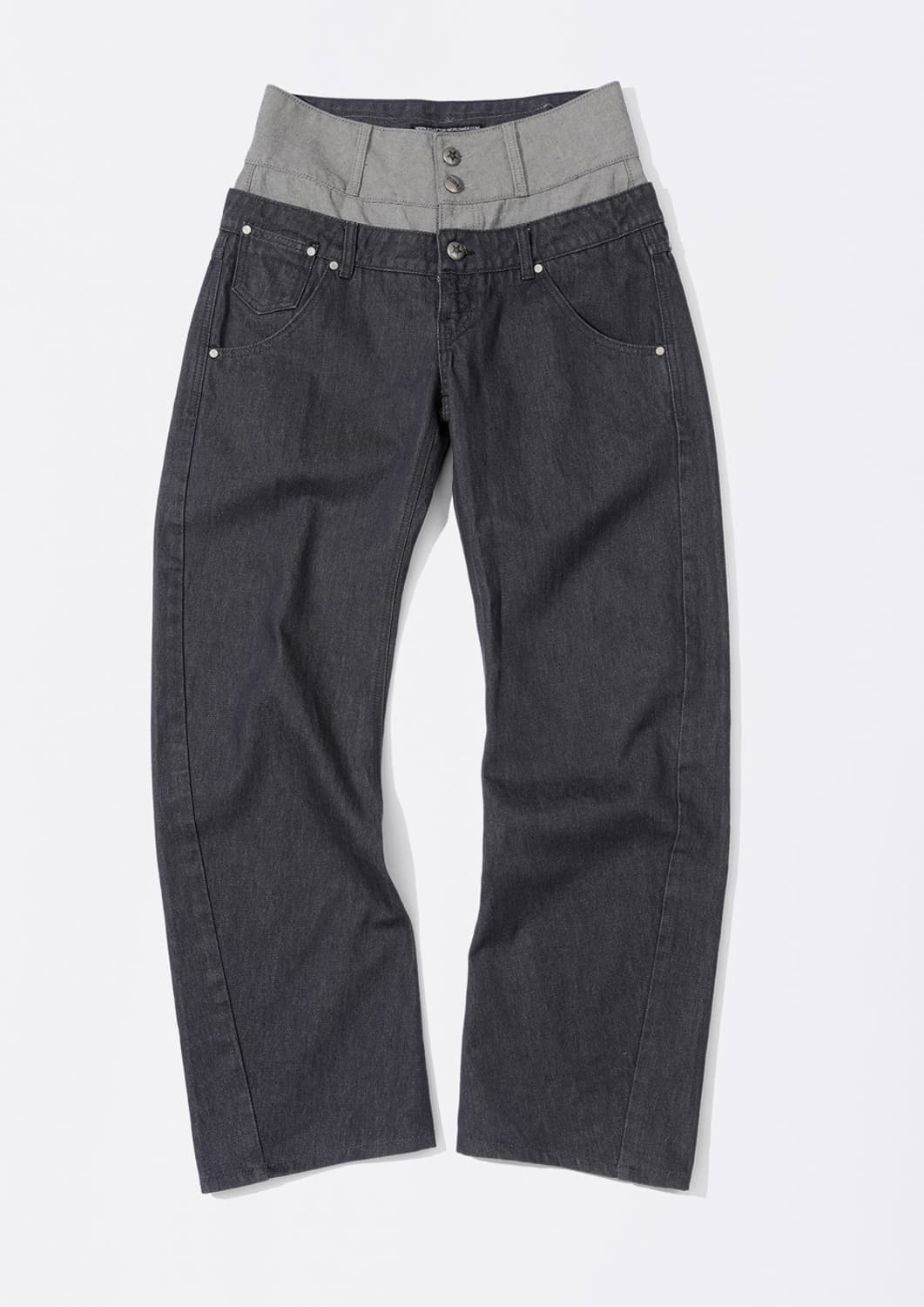 스컬프터 레이어드 데님 팬츠  상품이미지1