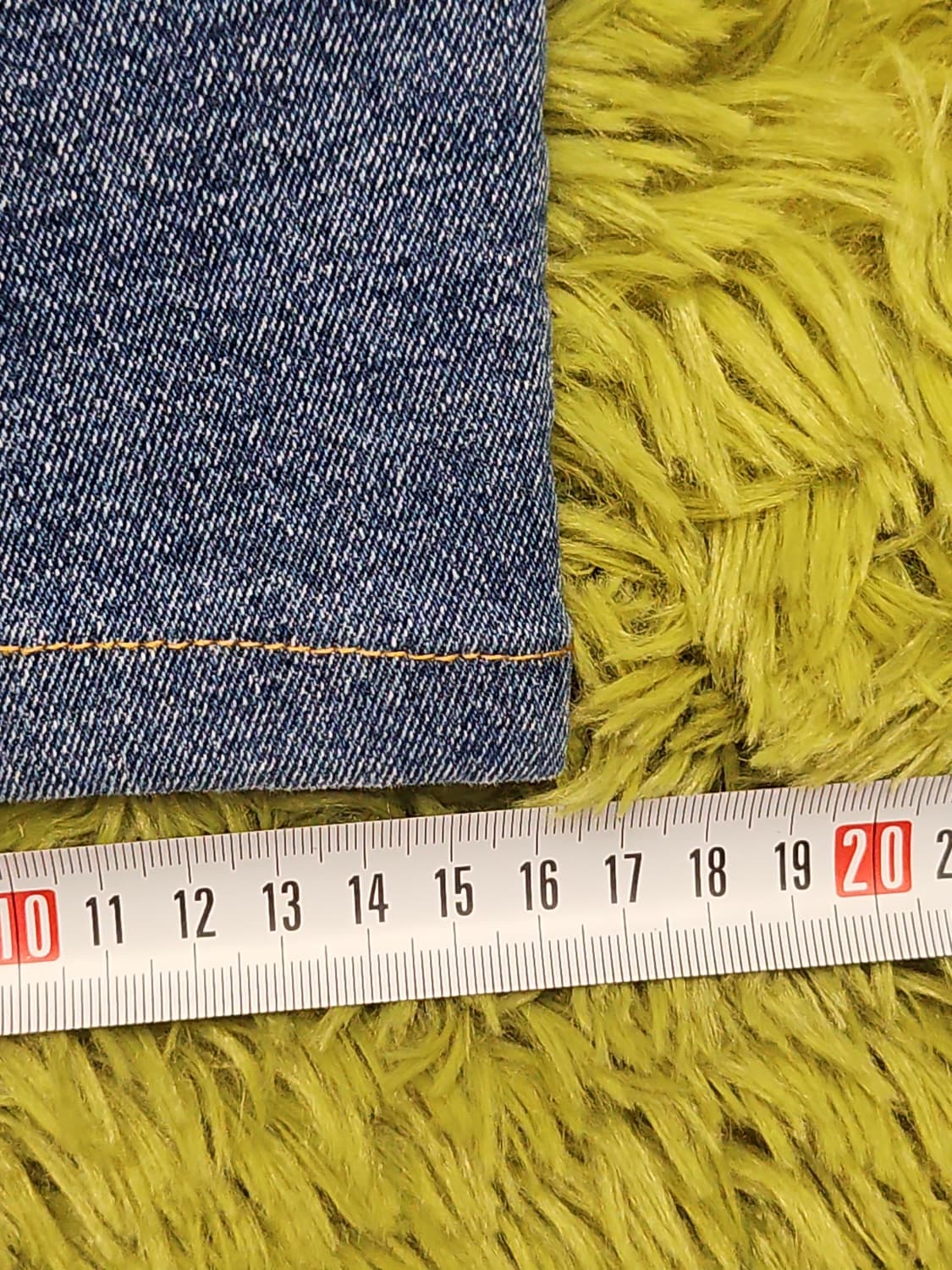 타미힐피거 사이드라인 슬림 테이퍼드 중청 데님 (33/32) 상품이미지8