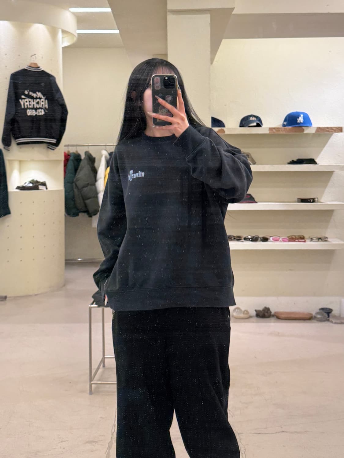 리바이스 실버탭 백프린팅 맨투맨 U967 상품이미지1