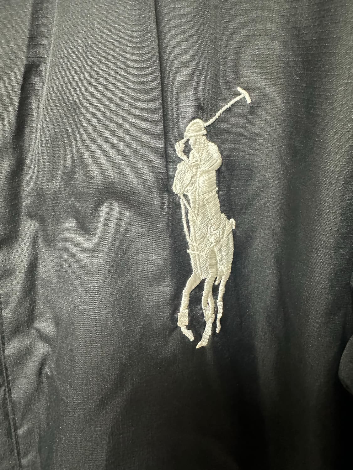 no.146 폴로 랄프로렌 빅포니 윈드브레이커 블랙 상태s급 상품이미지2