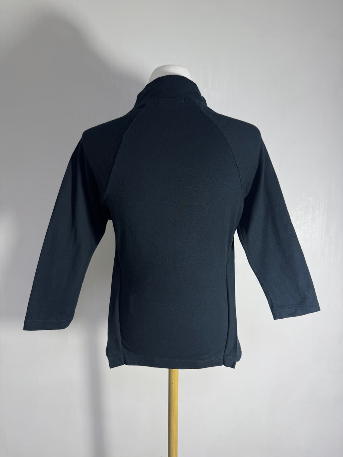 wxyz 요지야마모토 패널 디자인 모크넥 탑 상품이미지4