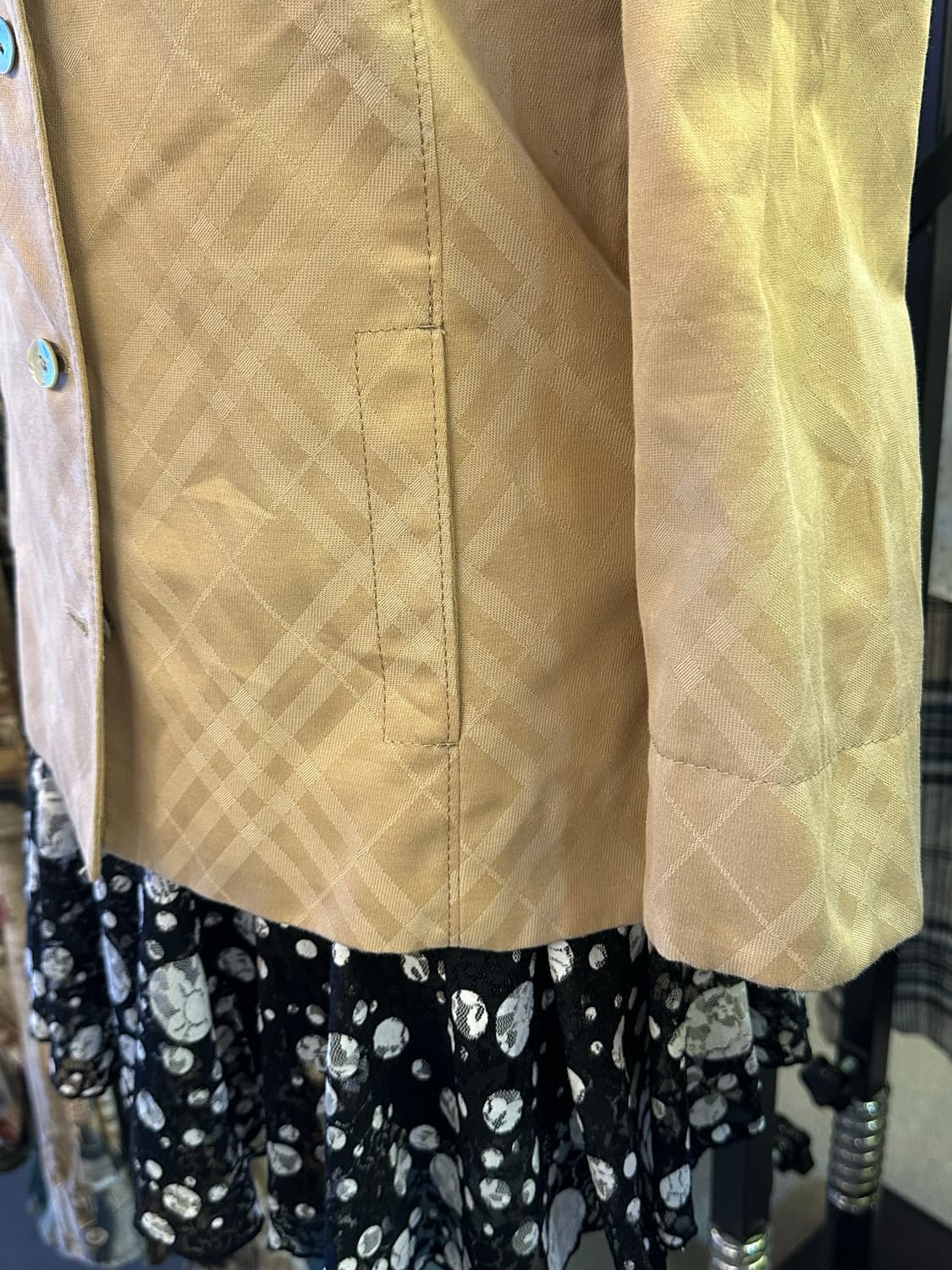 BURBERRY 버버리 노바체크 베이지자켓 상품이미지2