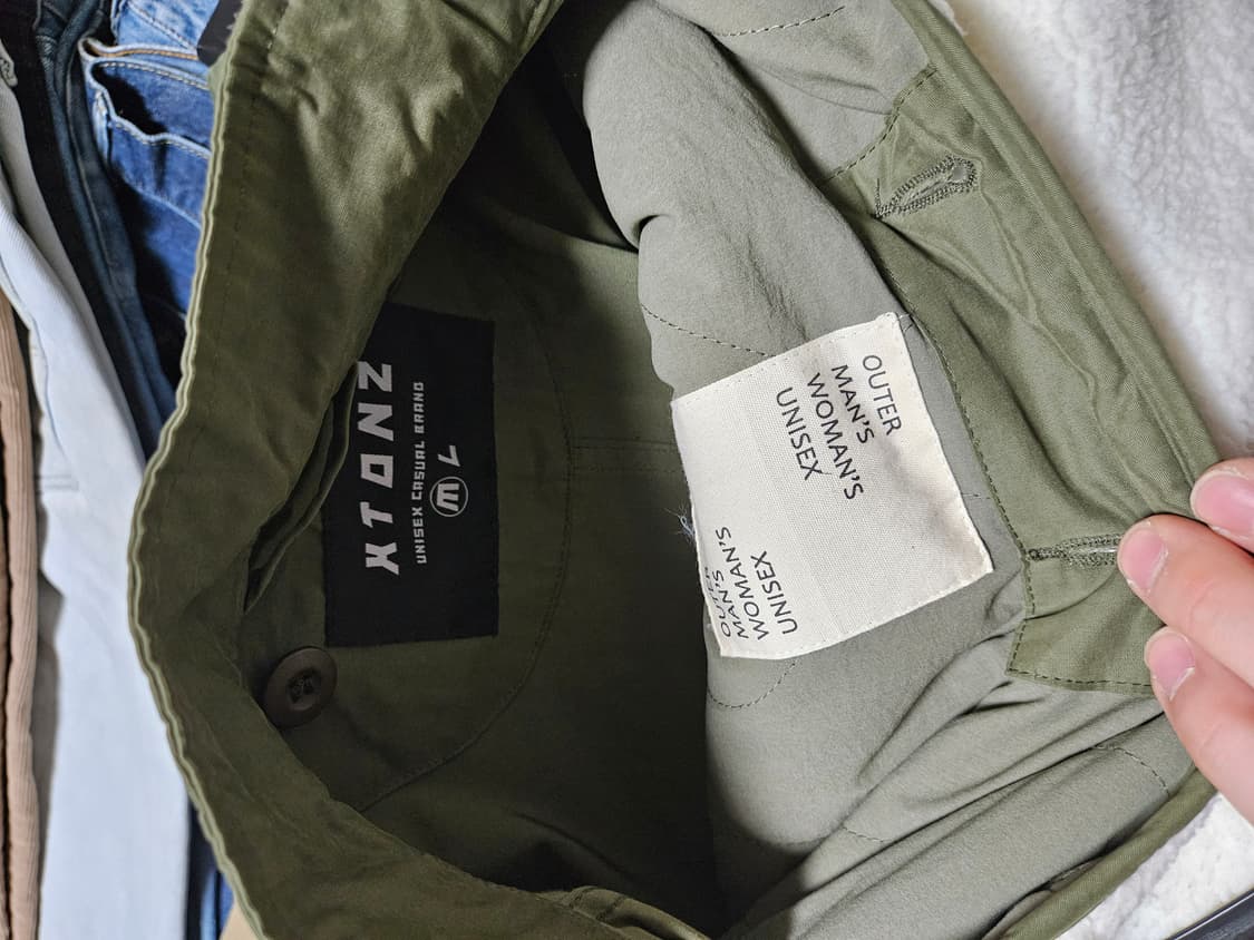 엑스톤즈 피쉬테일파카 개파카 M 사이즈 내피 양면 상품이미지5