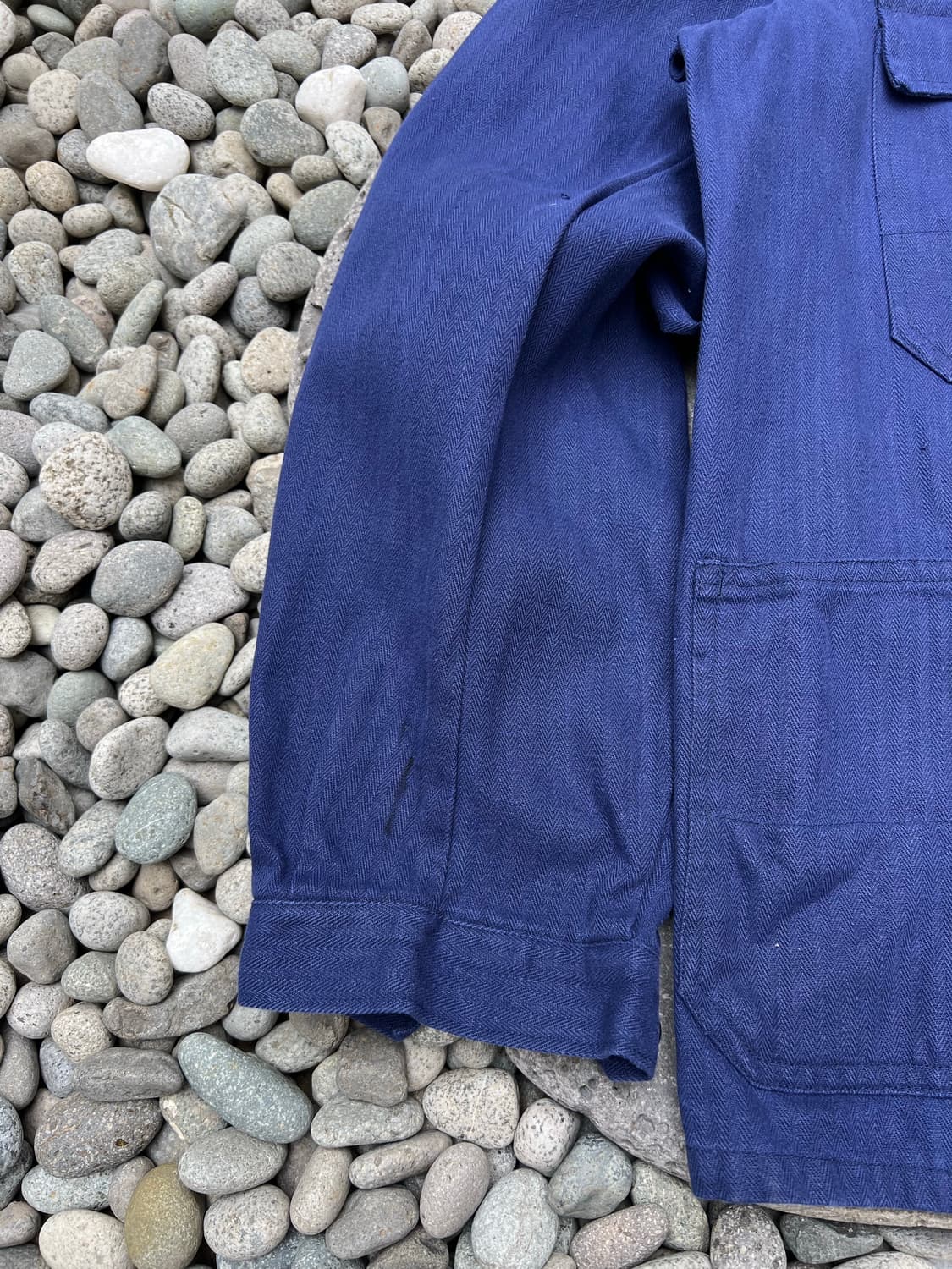 (DEADSTOCK)OLD VINTAGE "HBT" 빈티지프렌치워크자켓 상품이미지5