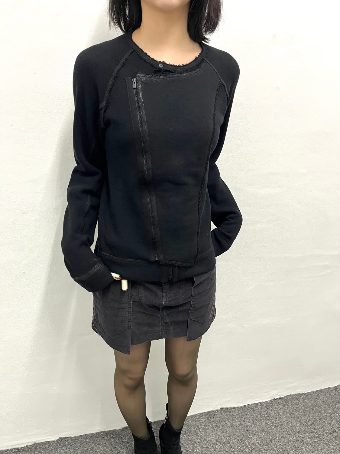 블랙바렛 코튼 라이더 재킷 상품이미지6