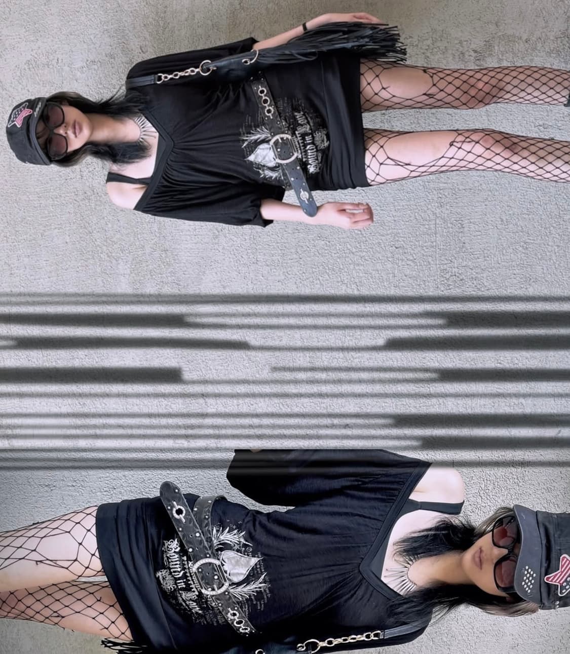 Salvage Printing Detail Top 상품이미지2
