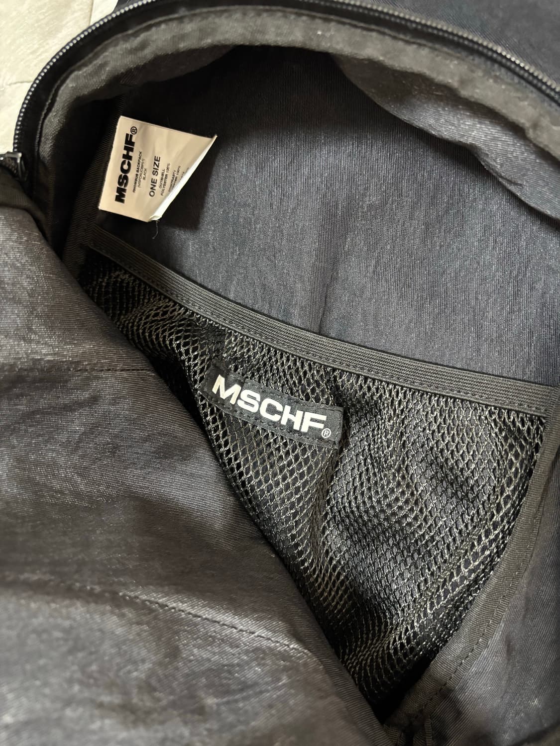 미스치프 롬버스 백팩 블랙 상품이미지2