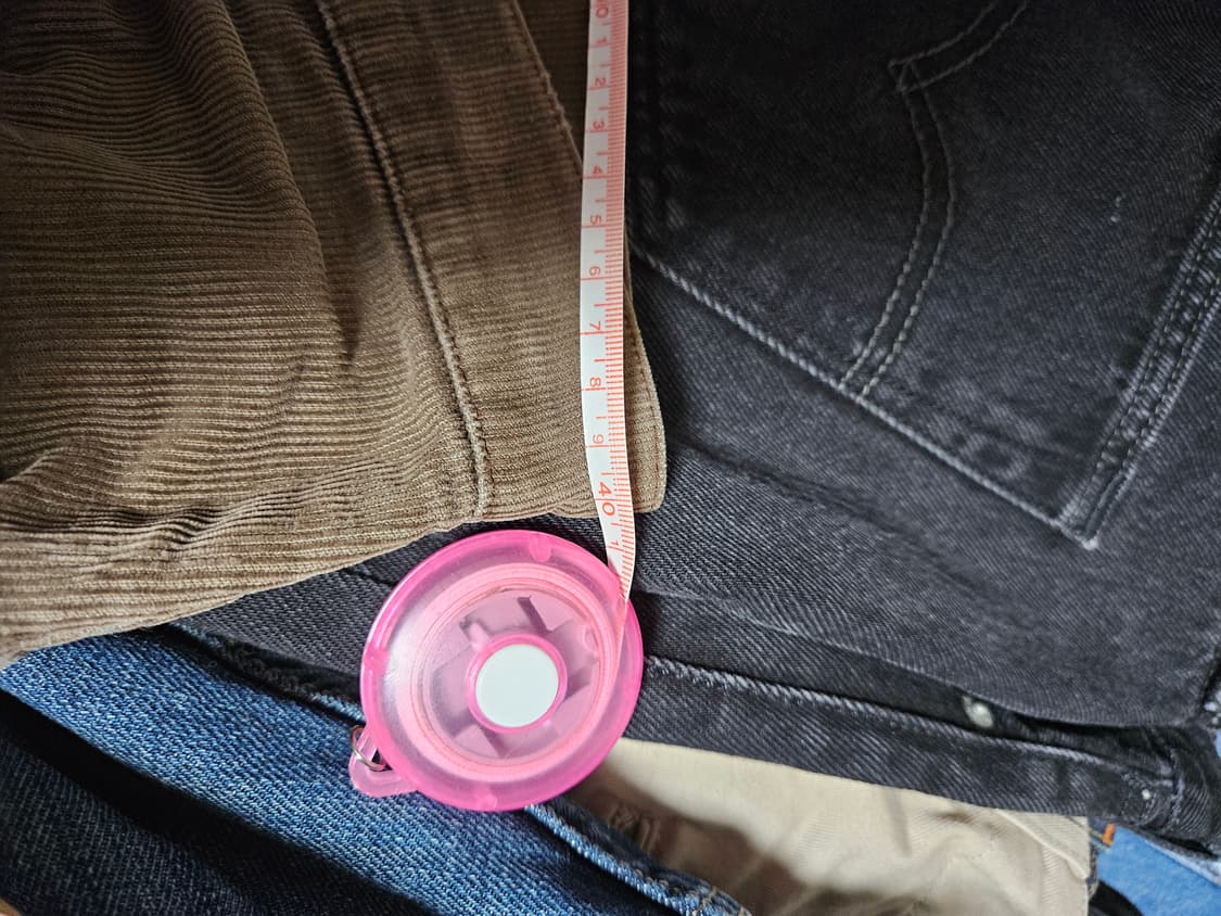 80s levi's 517 코듀로이 부츠컷 화이트탭 32사이즈 상품이미지7