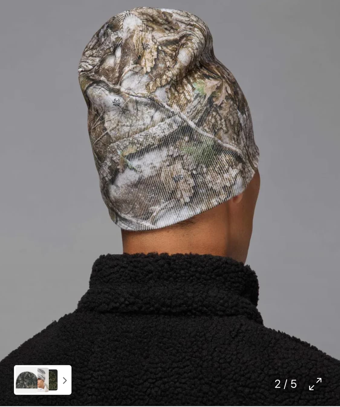 조던 브루클린 피크 리얼트리 비니 - 화이트 상품이미지2