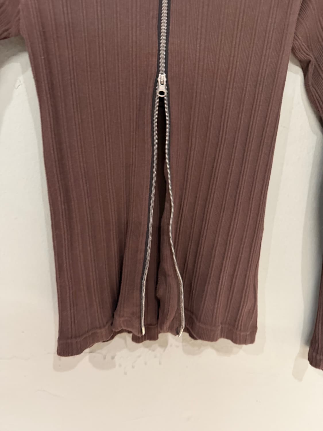 2-way zipper ribbed zip-up 상품이미지9