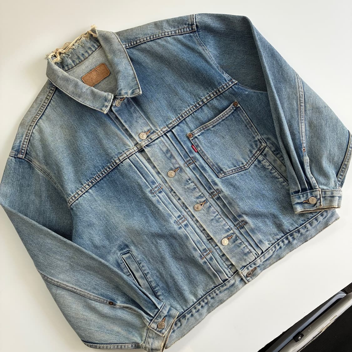 Levis  리비이스 90,s 1세대 데님 신치백 트러커 자켓 상품이미지2