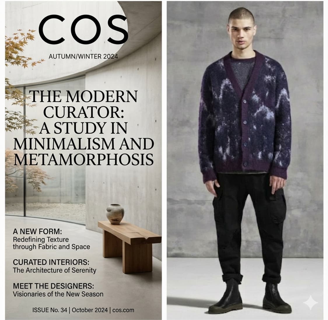 110.COS 블랜드 가디건 상품이미지1