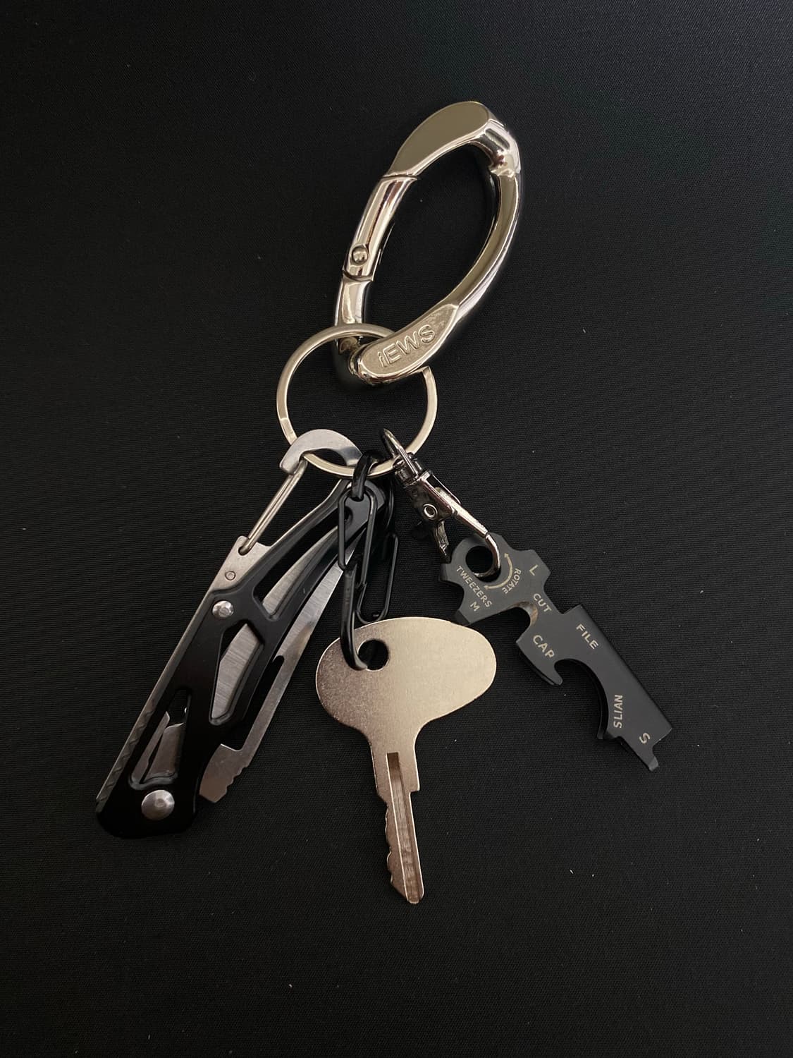 블럑 & 실버 키링 상품이미지3