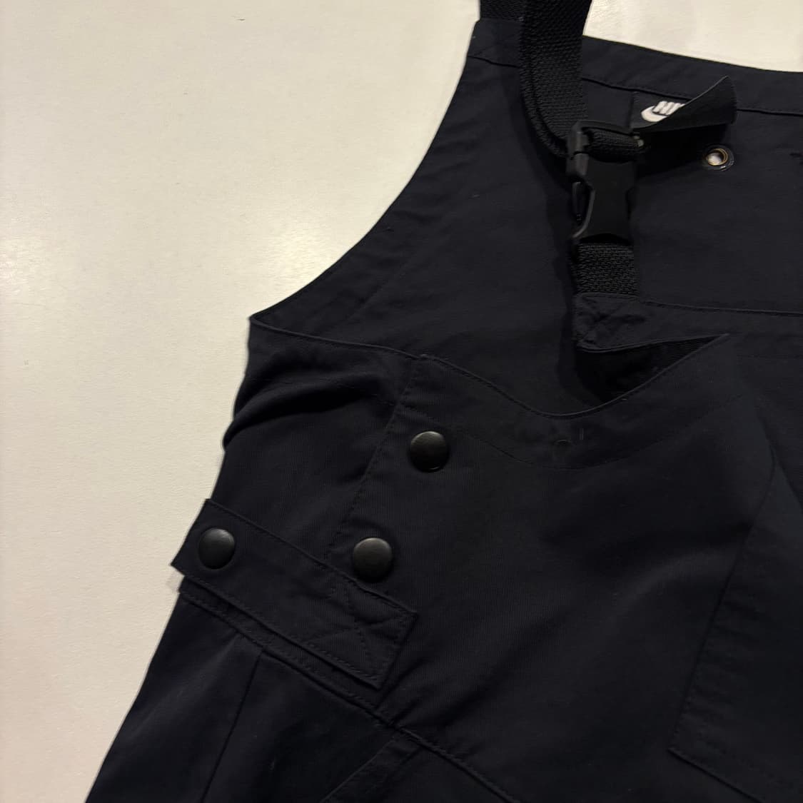 [M] 나이키 NSW 블랙 오버롤 멜빵 점프슈트 D787 상품이미지5