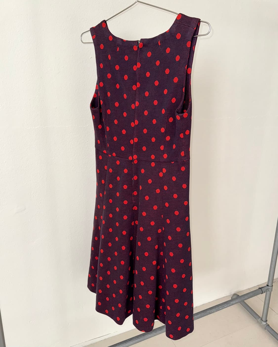 빈티지 도트 원피스 상품이미지5