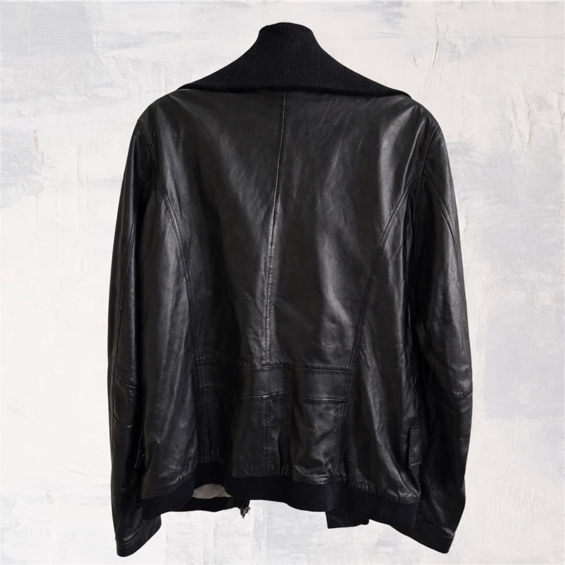 디젤 블랙 골드라인 양가죽 자켓 L 상품이미지2