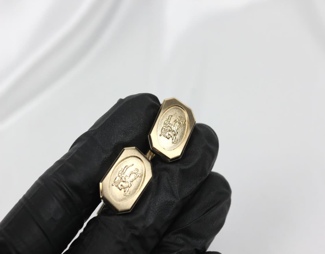 버버리 미사용 S등급 남자 명품 커프스 빈티지 상품이미지7