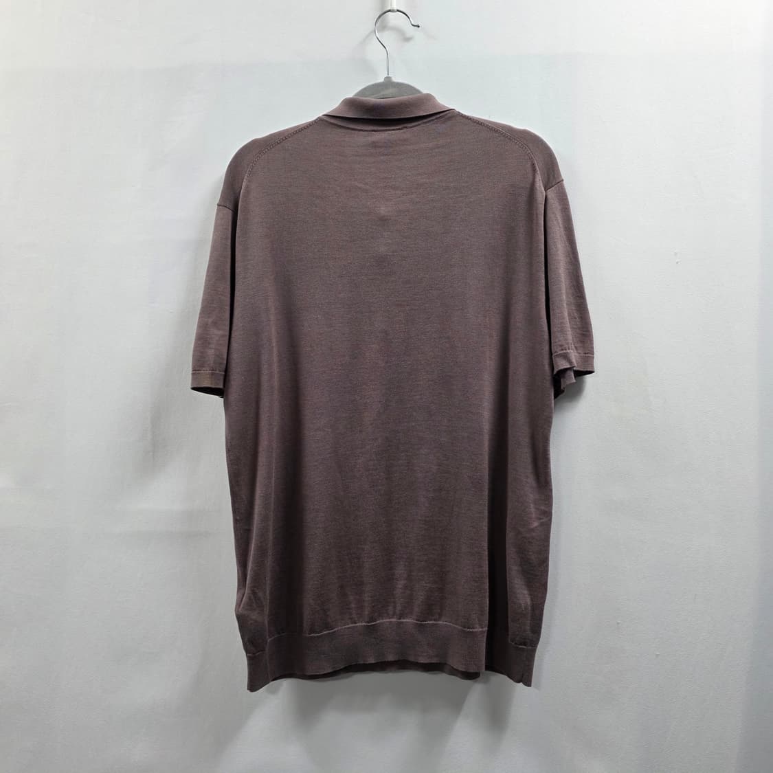 0174 COS 니트 폴로티 M / 실크55 코튼45 / 미니멀 상품이미지2