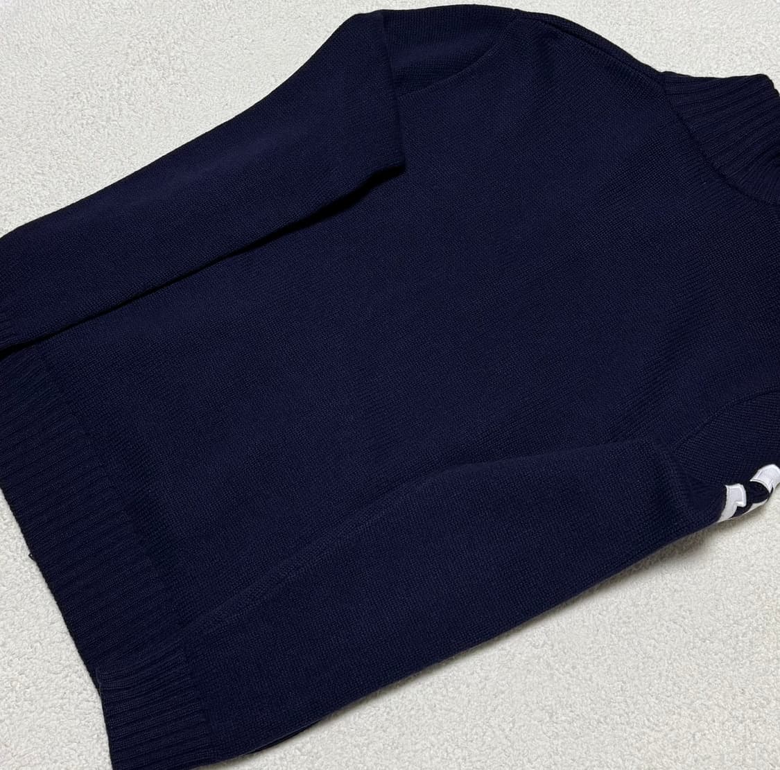 폴로 랄프로렌 빅포니 딥네이비 투웨이 니트집업 상품이미지6