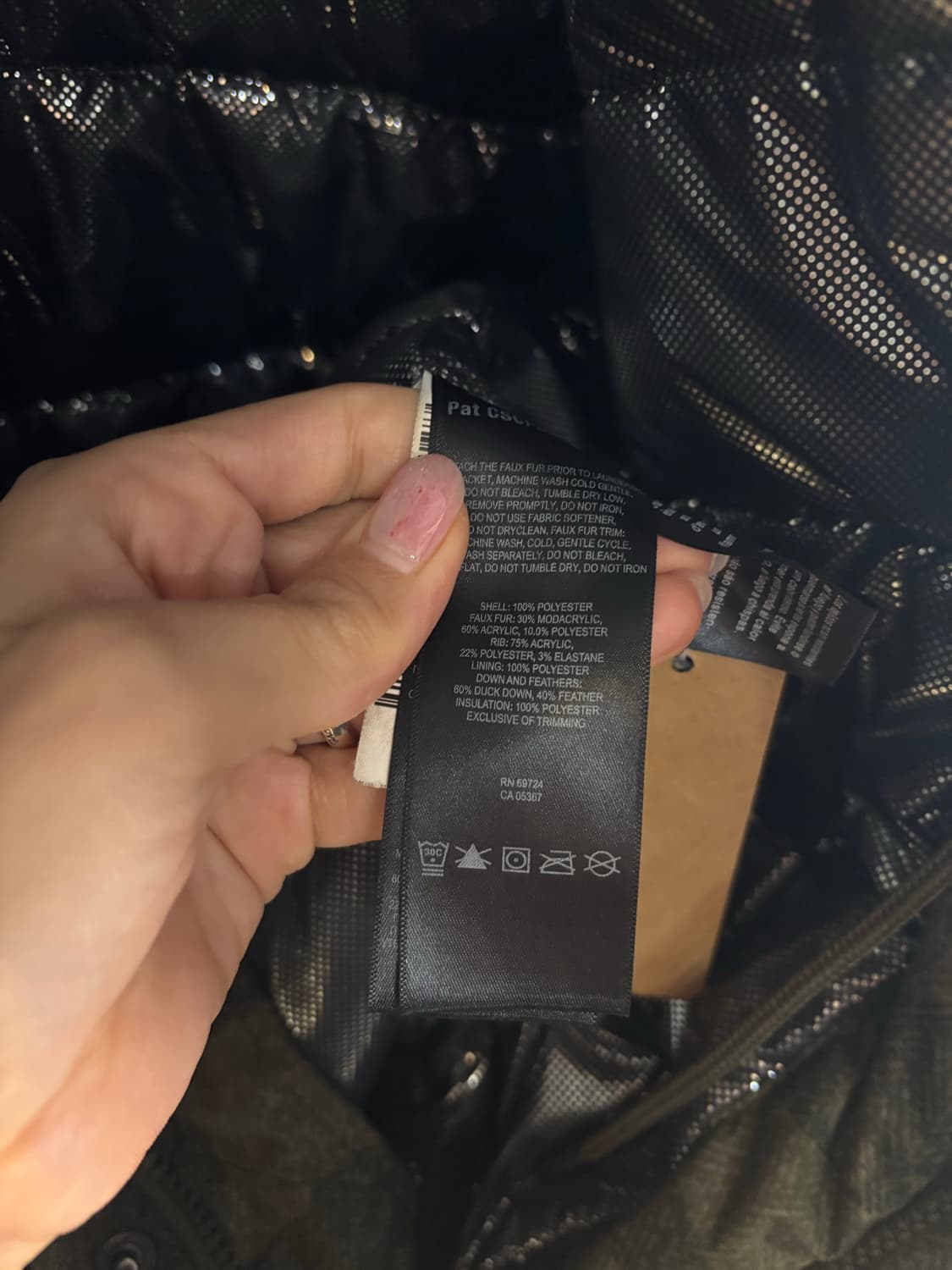 콜럼비아 카모 패딩 L 상품이미지6