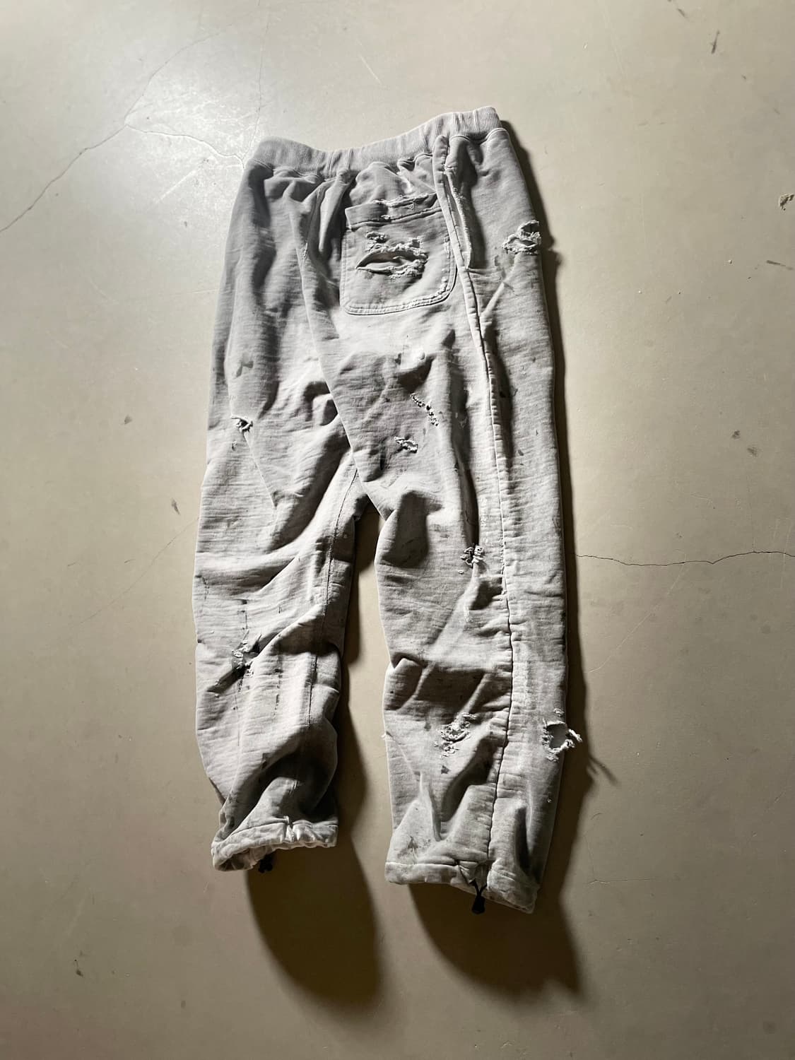 KZ Atelier  Distressed Sweat Pants 상품이미지4