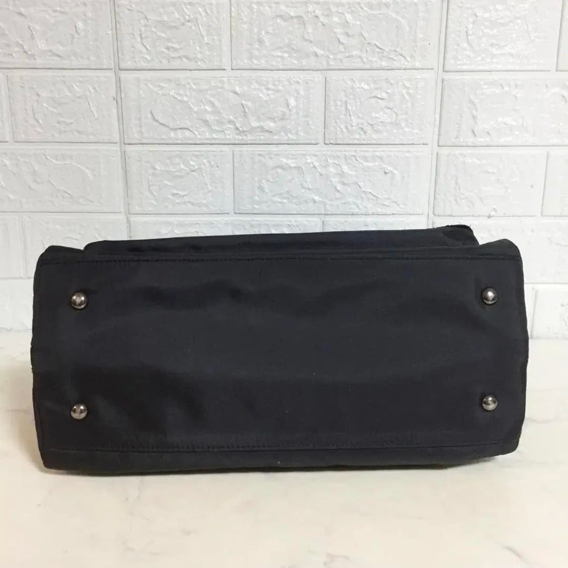 요지 야마모토 Y'SACCS 소가죽 나일론 토트백 상품이미지3