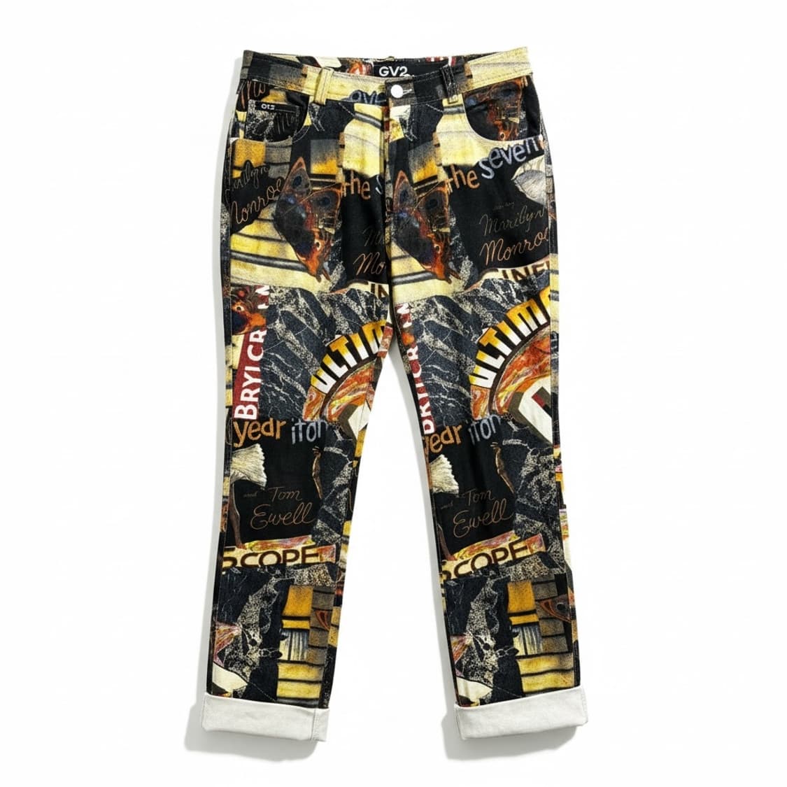 GV2 프린팅 데님 팬츠 S 상품이미지1