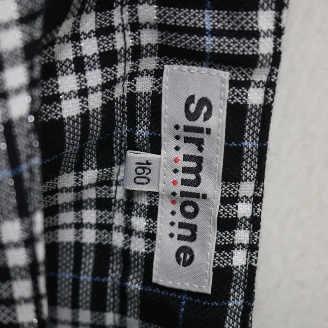 SIRMIONE 체크 플리츠 스커트 63484 상품이미지3