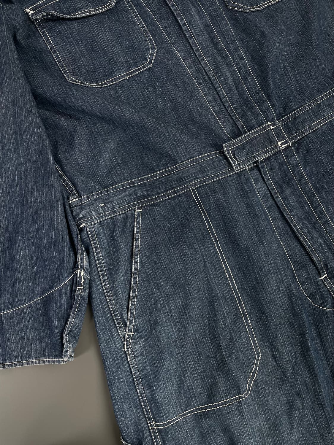 [XL] 일본 도그맨 세티스팩토리 데님 와바시 워크 점프 수트 상품이미지5