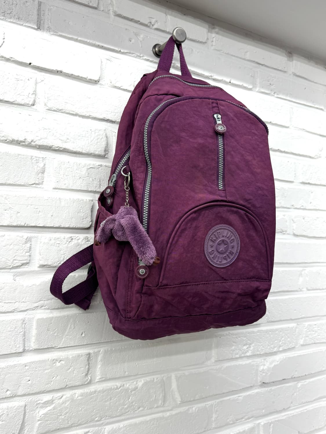 키플링 핑크 백팩 상품이미지4