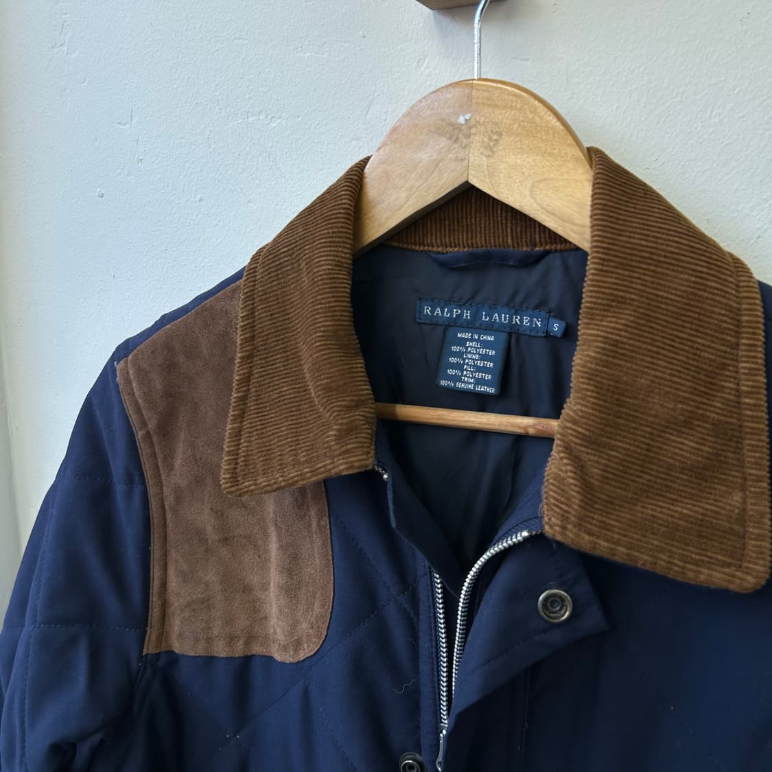 랄프로렌 네이비 퀄팅 자켓 상품이미지3