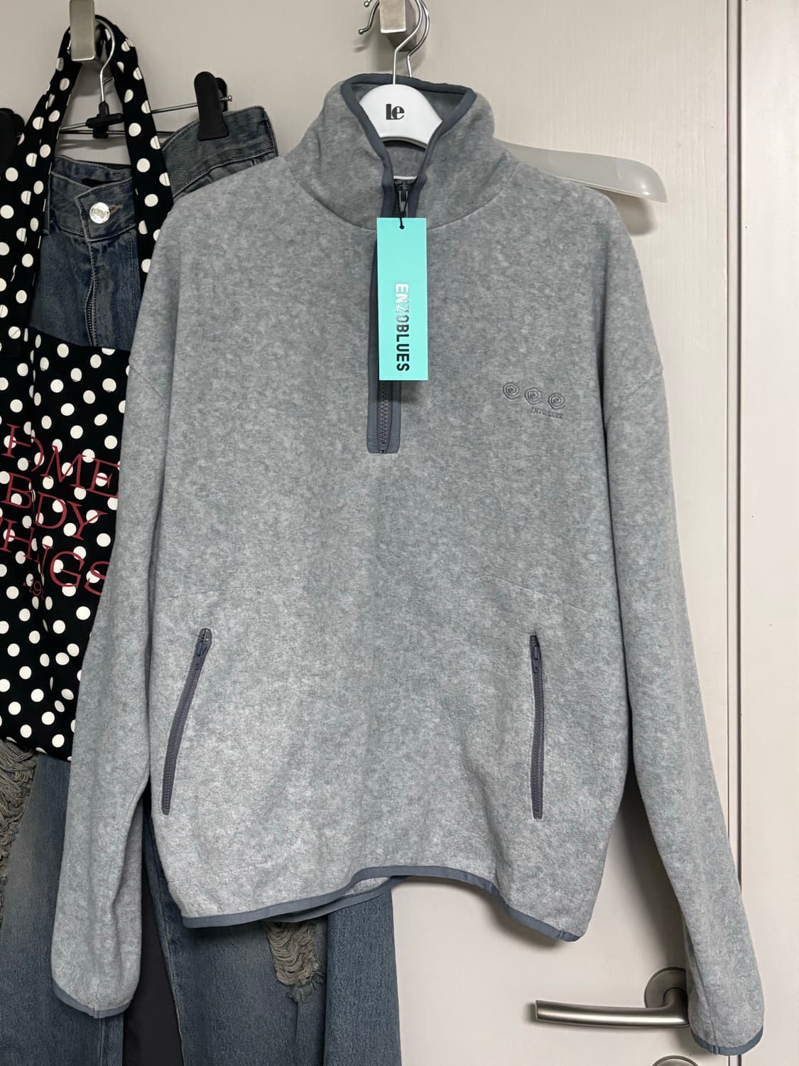 엔조블루스 플리스 하프 집업 스웻셔츠 / 구매가 119,000 상품이미지1