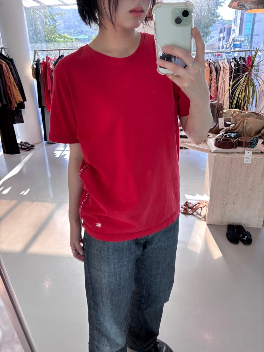 Vintage Burberry Round T 상품이미지1