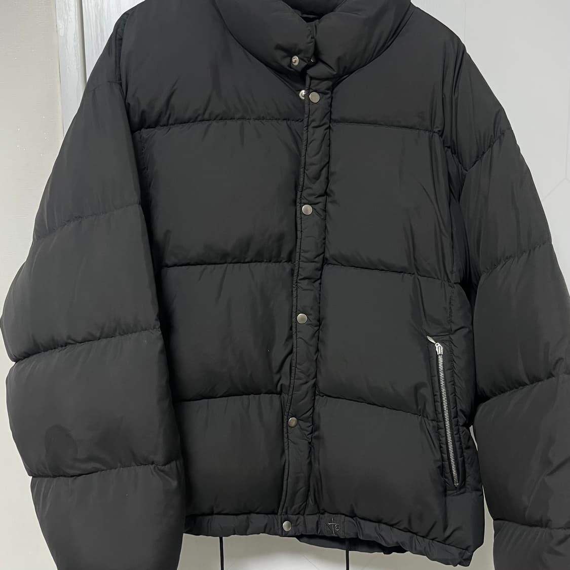 (2 새상품) 폴리테루 다운 푸퍼 다크 차콜 브라운 상품이미지3