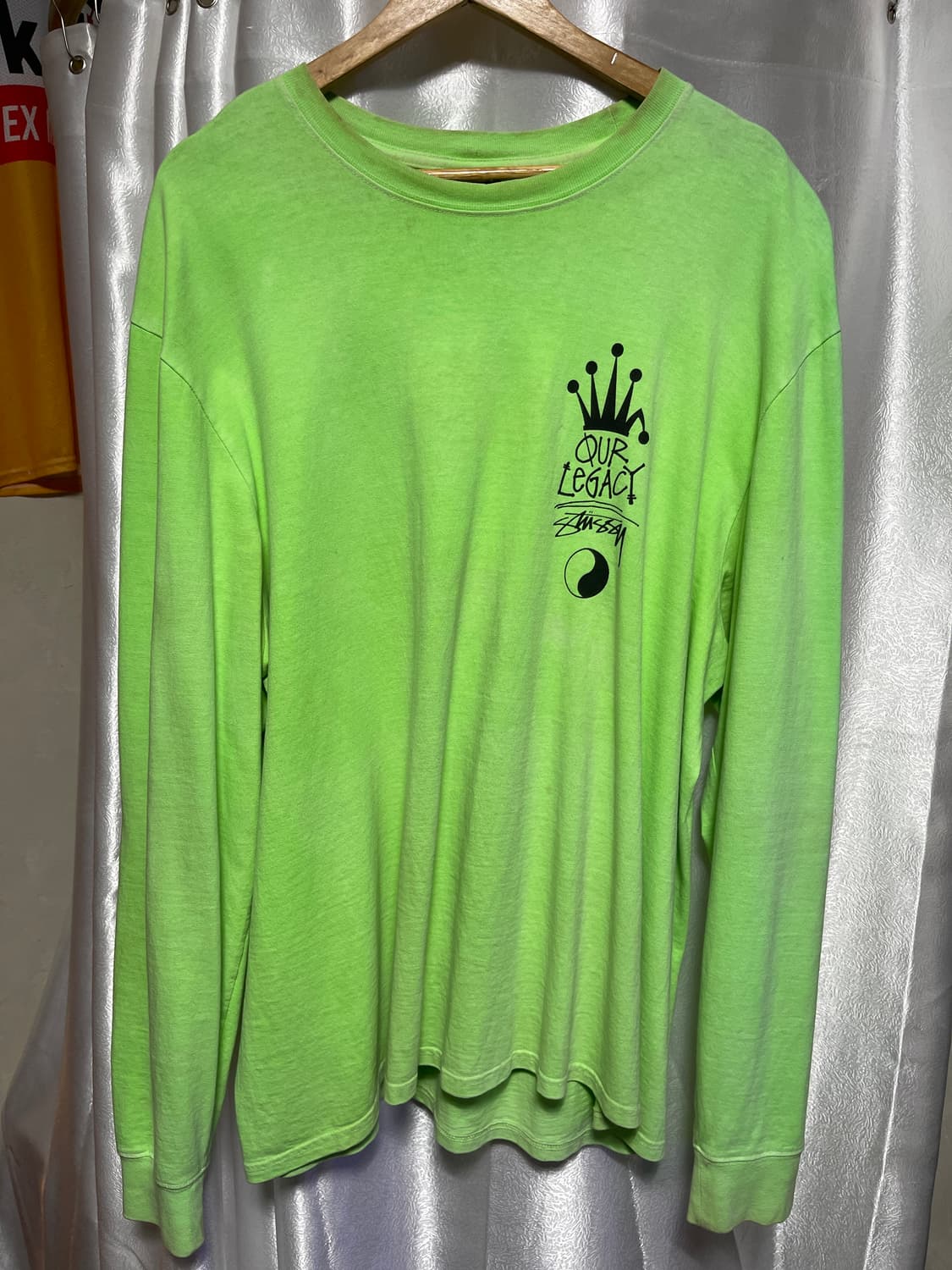 스투시 아워레가시 롱슬리브 XL size 상품이미지1