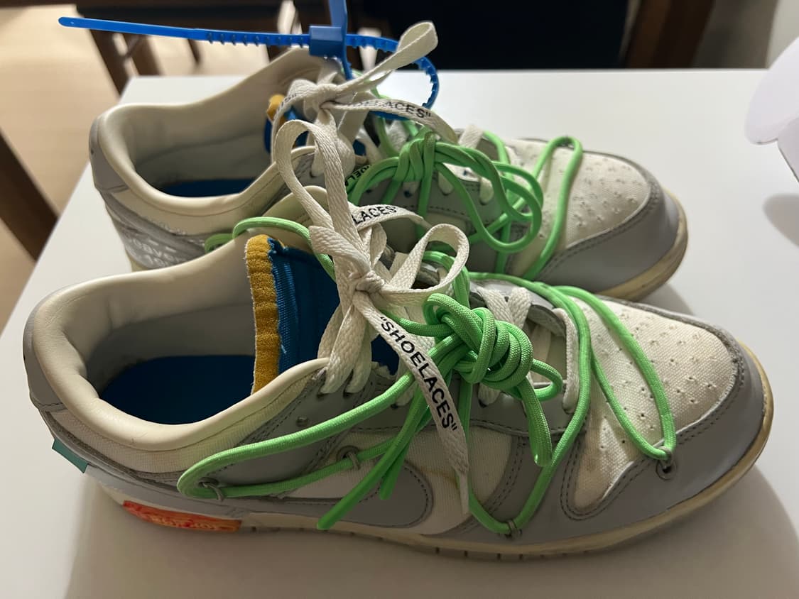 나이키 오프화이트 덩크 로우 lot 26 상품이미지2