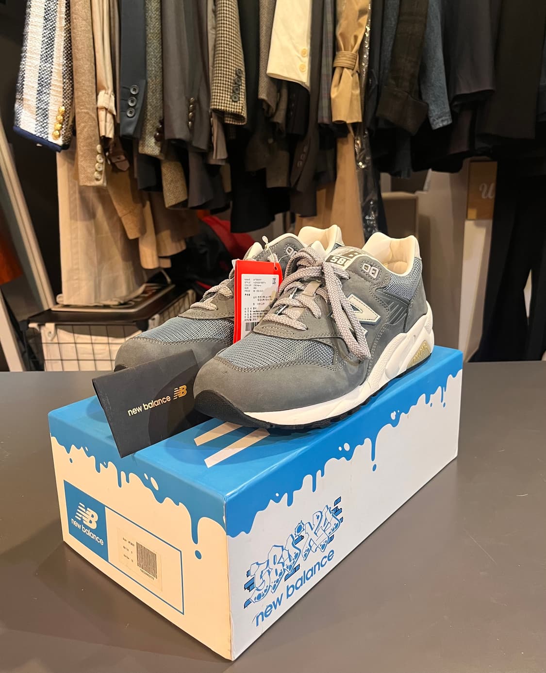 뉴발란스 580 MT580XY (스틸 그레이 280mm) 상품이미지1