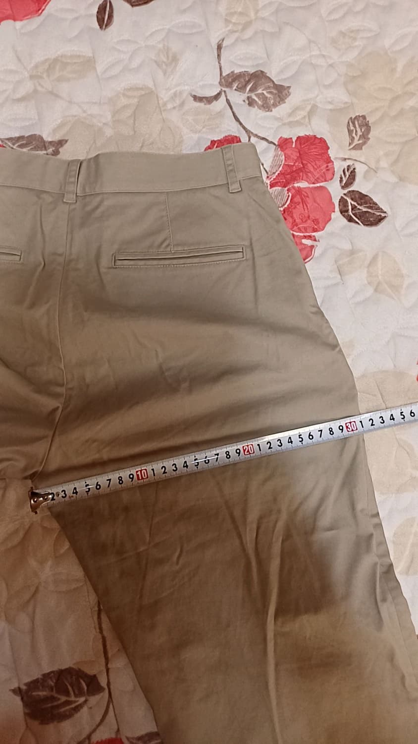 커버낫 와이드 스판면바지 28인치 기장94 상품이미지7