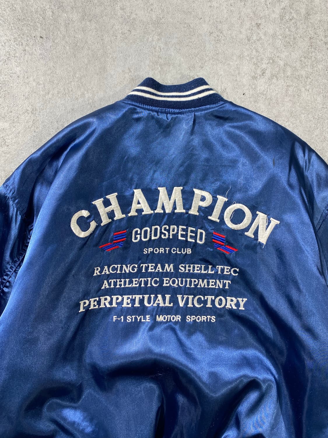 [XL] 90s God Speed 갓 스피드 챔피온 레이싱 나일론 자켓 상품이미지2