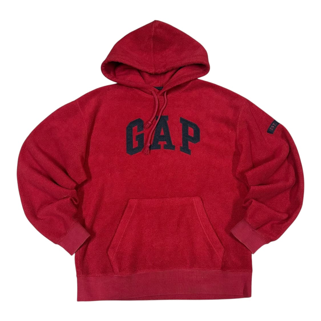✨ (바배) GAP 갭 버건디 후리스 후드티  상품이미지1