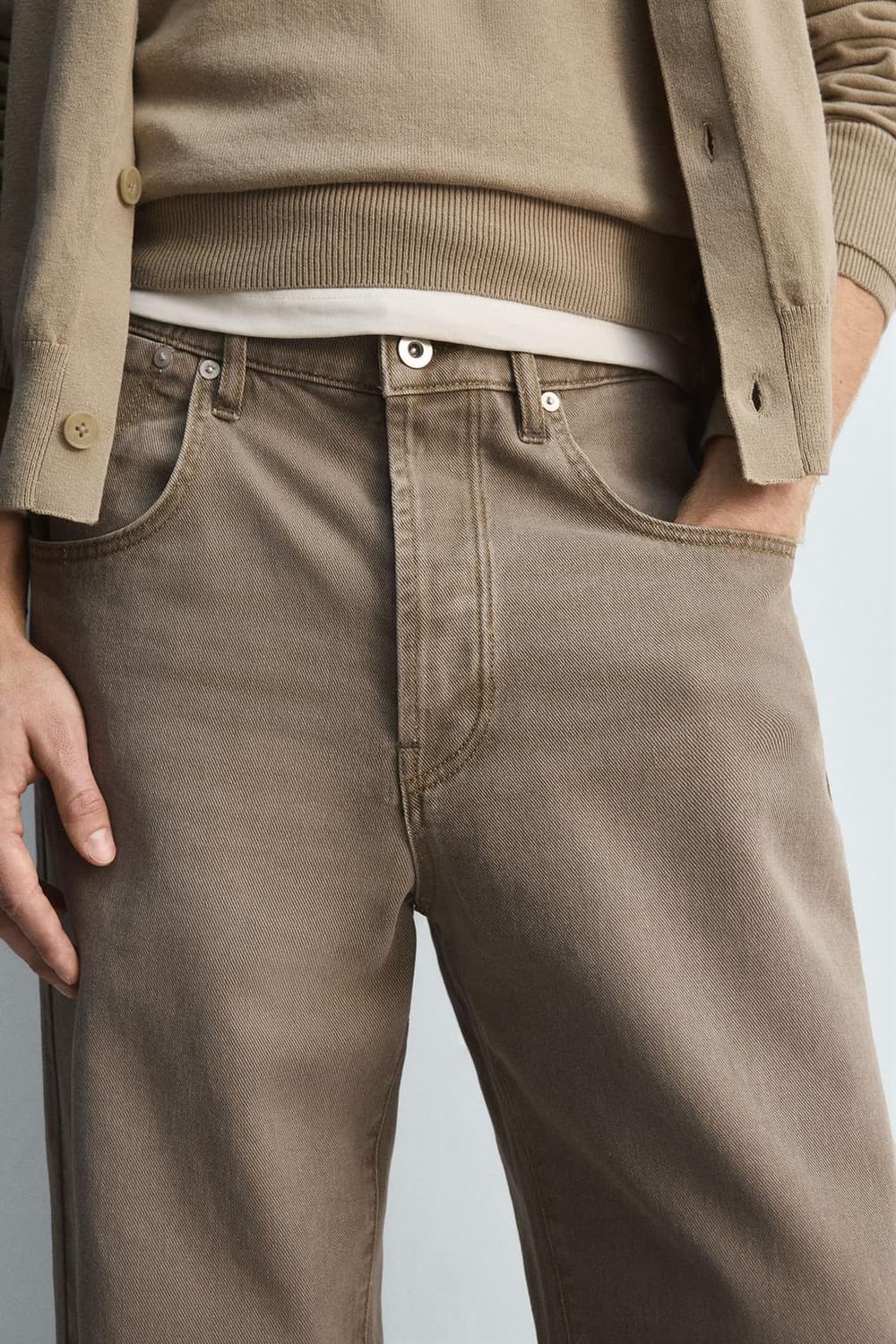 자라 리미티드 에디션 릴랙스드 핏 데님팬츠  상품이미지1