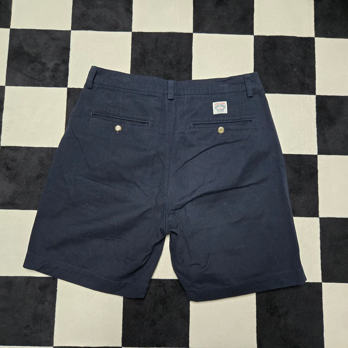 30 폴로랄프로렌 x 빔즈 하프 쇼츠 네이비 상품이미지4