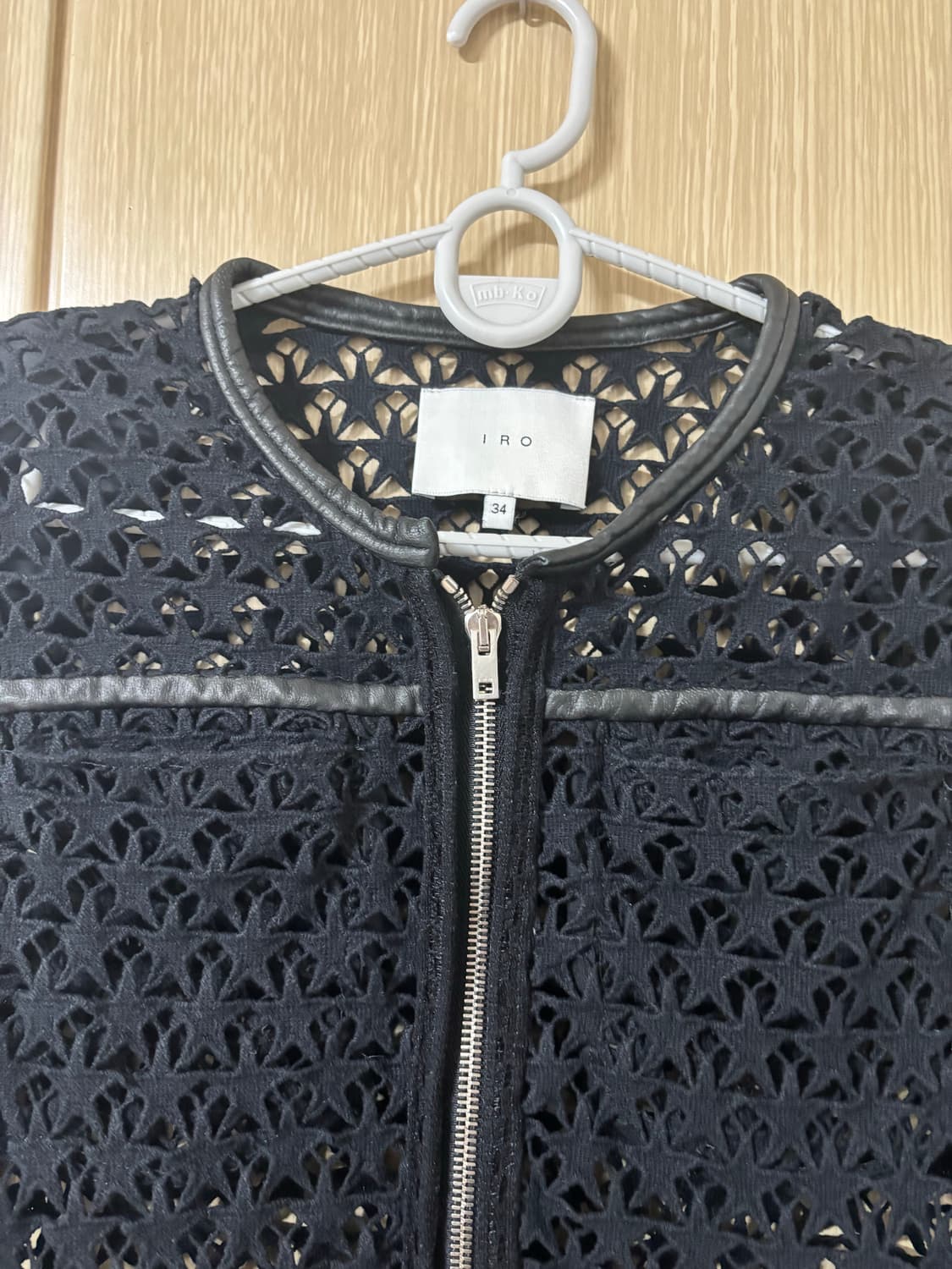 IRO 아일렛 레이스 블랙 자켓 상품이미지2